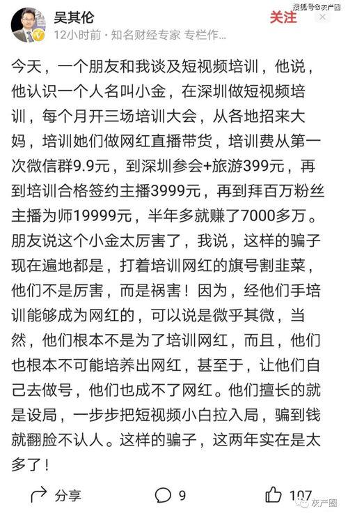 爆料网红骗局揭秘视频,揭秘视频揭露的惊人内幕 第3张 爆料网红骗局揭秘视频,揭秘视频揭露的惊人内幕 第3张